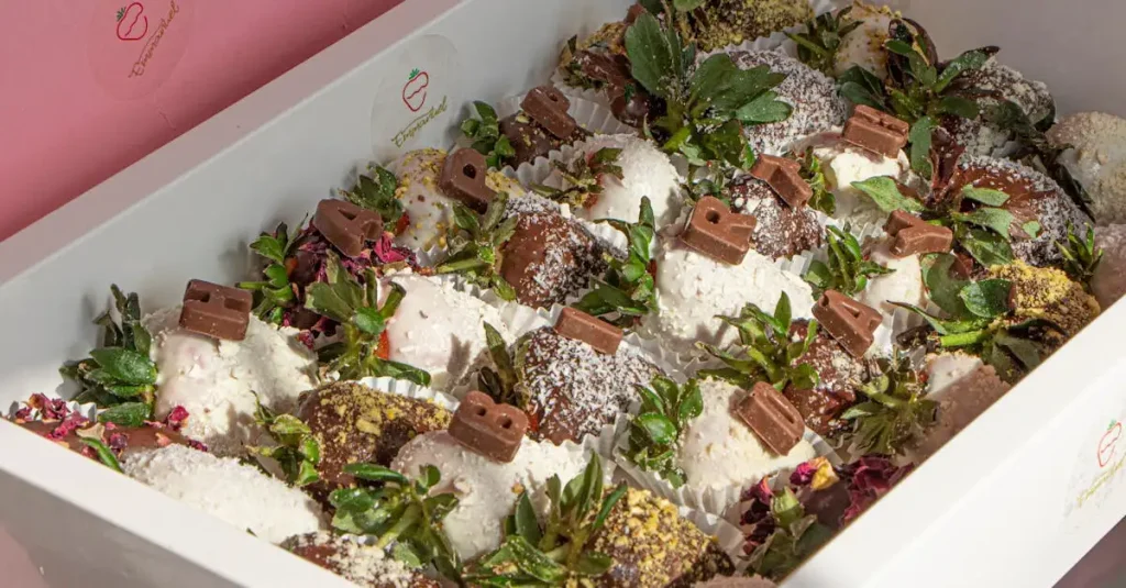 Lækker chokolade med frisk frugt til enhver lejlighed